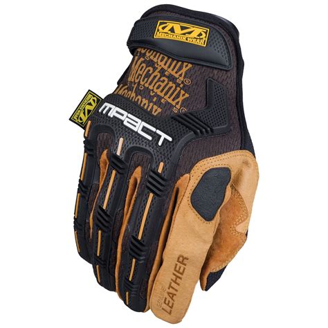 mechanix wear leather gloves.